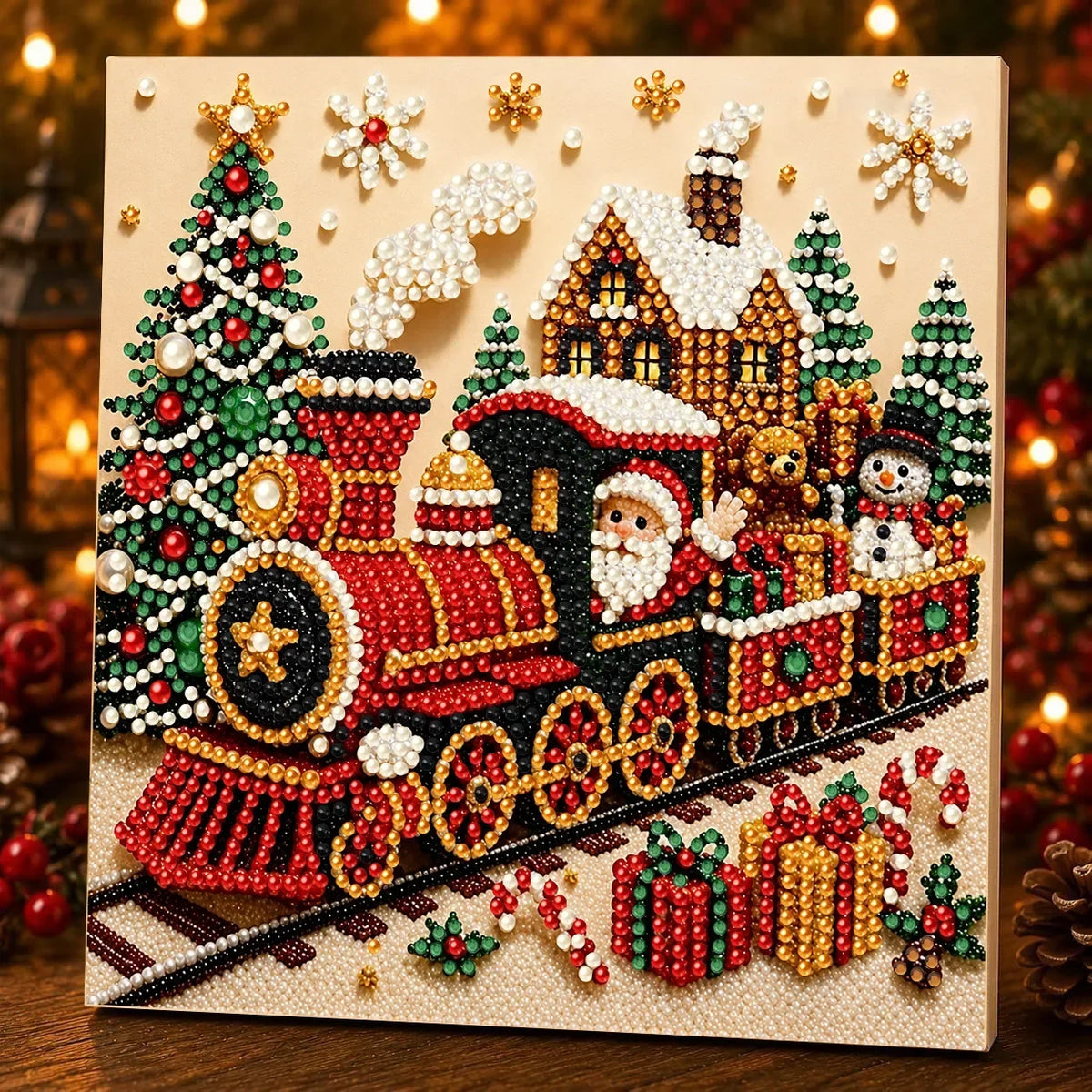 Diamond Painting Weihnachtsbild