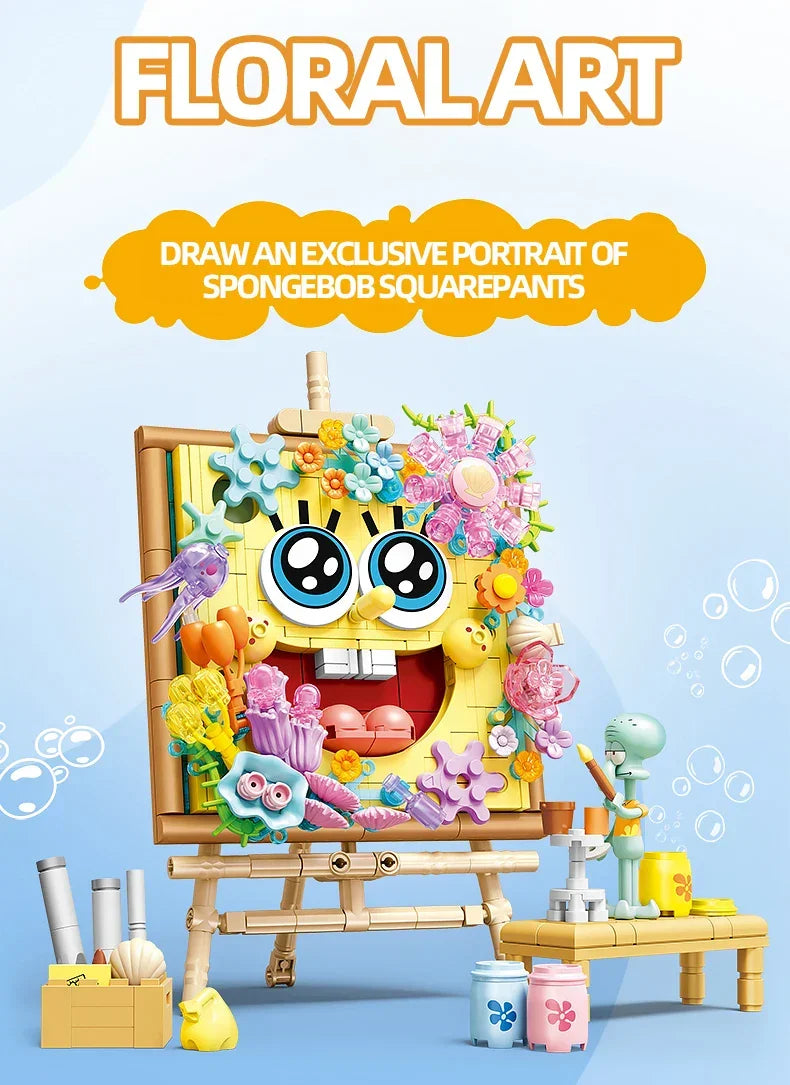 3D-Malerei Schwamm Bausteinset