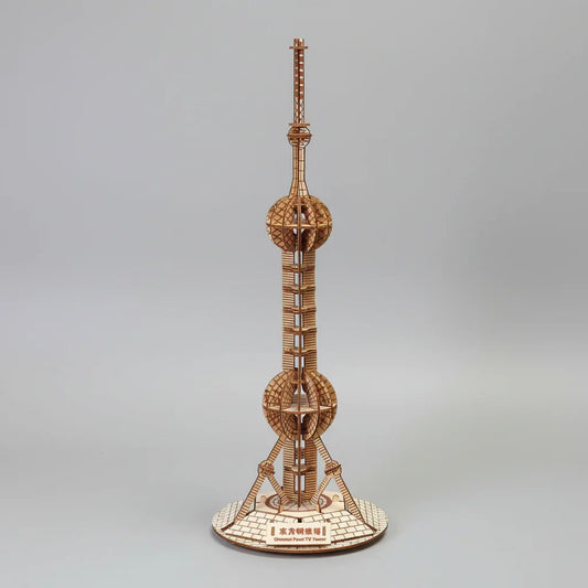 TV Turm 3D-Holzbausatz