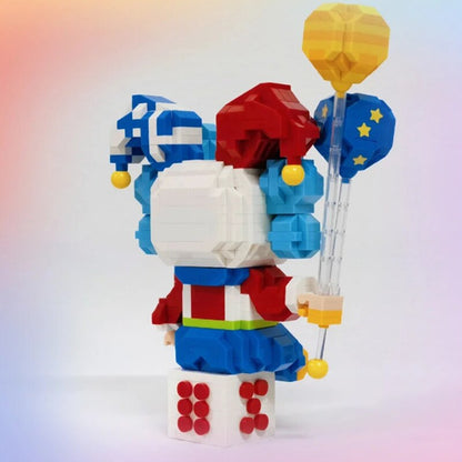 Lustiger Clown Bausteinset