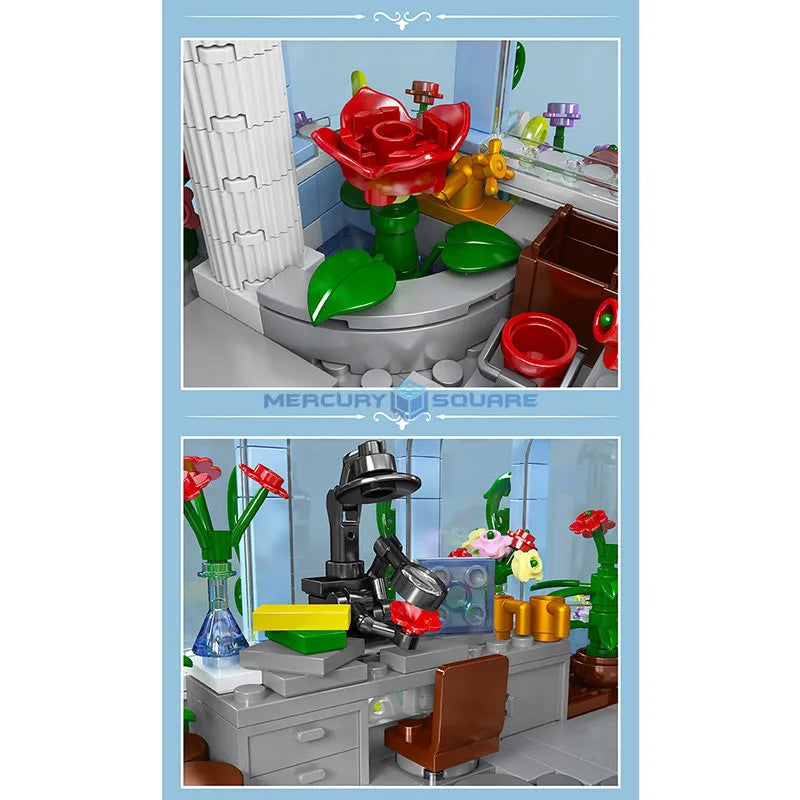 Botanischer Garten Bausteinset