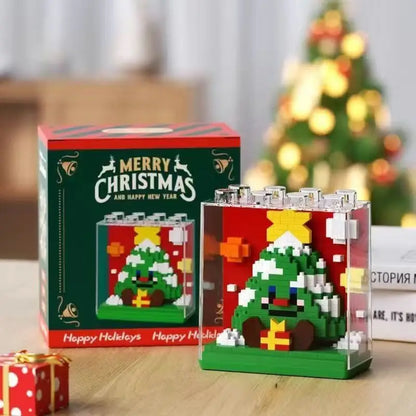 Weihnachtsfiguren in Bauklötze Bausteinset