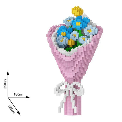 Blumenstrauß Bausteinset