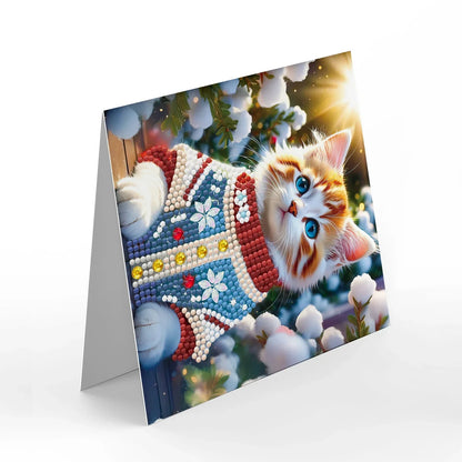Diamond Painting Weihnachtskarten