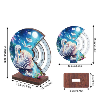 Diamond Painting Schwan