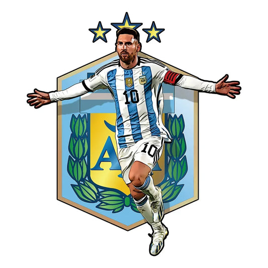 Messi Argentinien Holzpuzzle