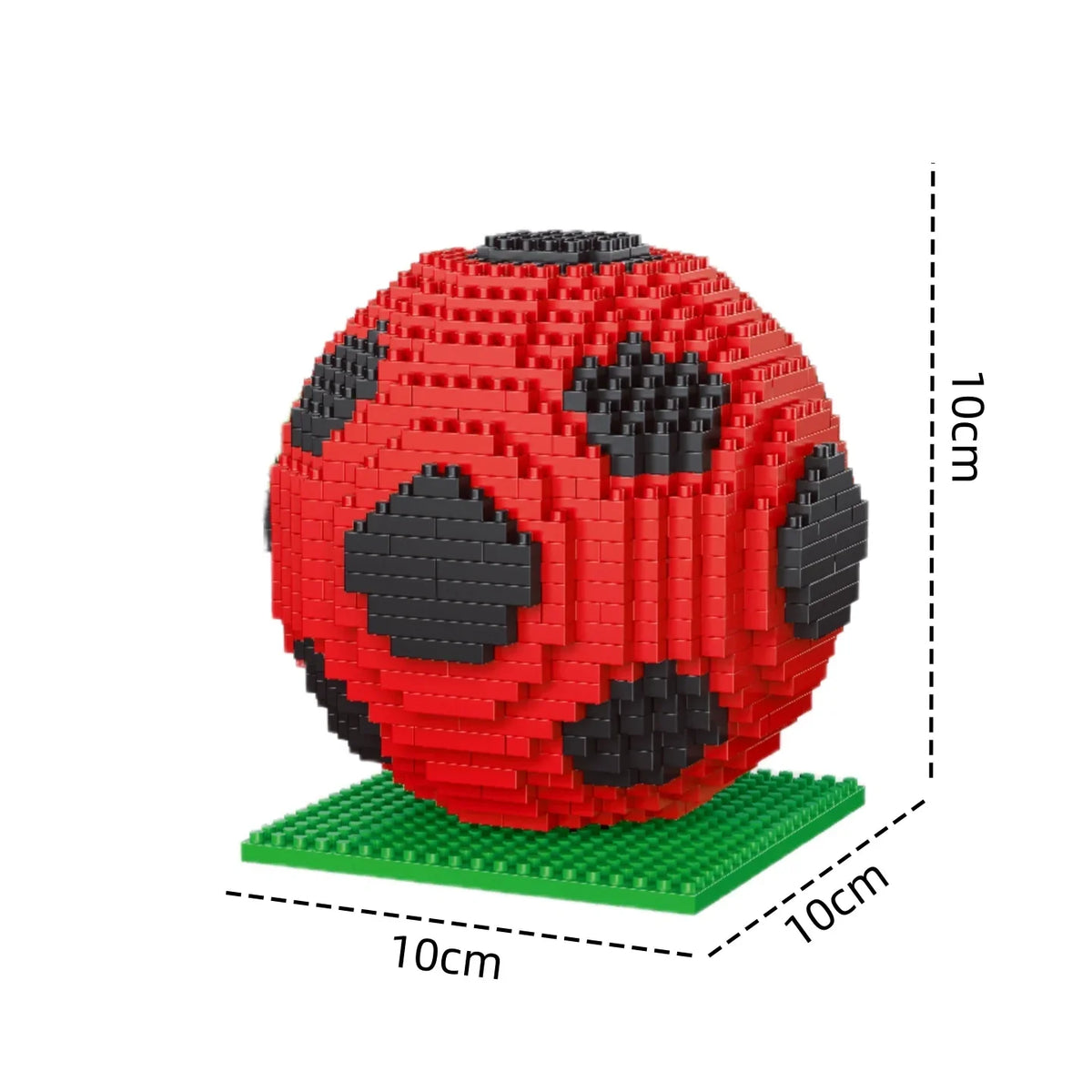 Roten Fußball Bausteinset