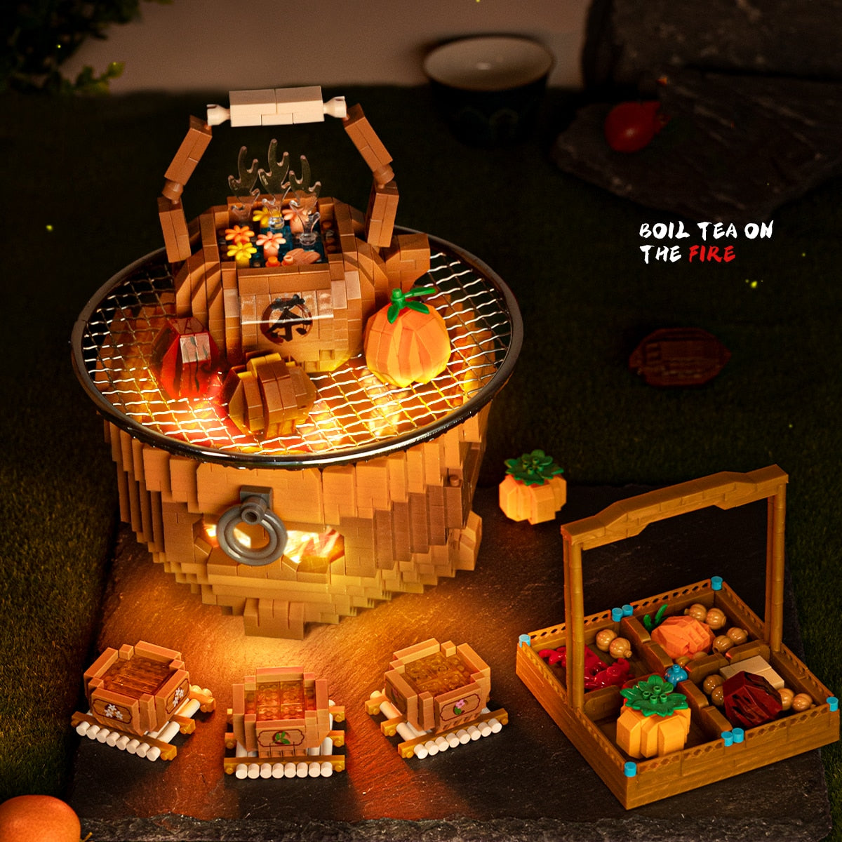Mini-BBQ Bausteinset