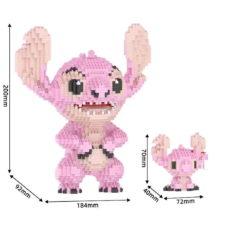 Süßes Rosa Wesen Bausteinset