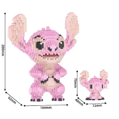 Süßes Rosa Wesen Bausteinset