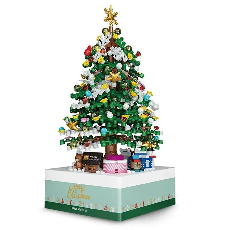 Großer Weihnachtsbaum Bausteinset