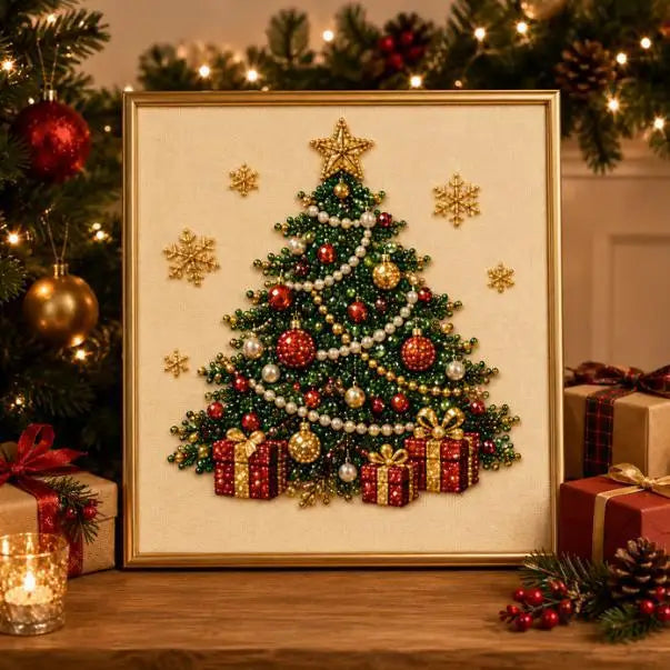 Diamond Painting Weihnachtsbild