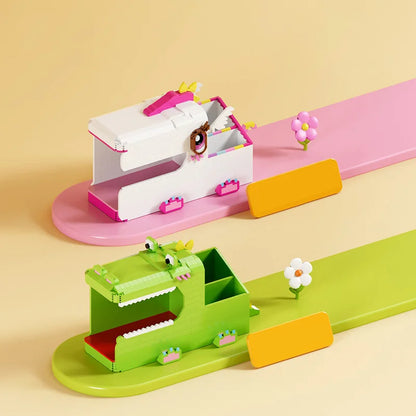 3-in-1-Stifteköcher Bausteinset