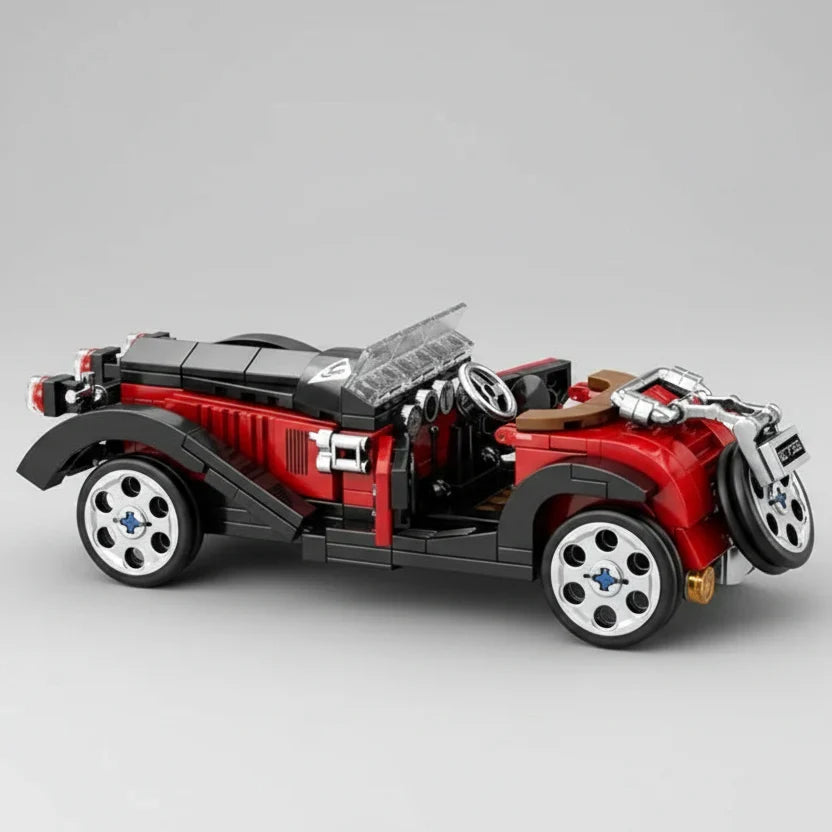 Retro Hot Rod Auto Bausteinset