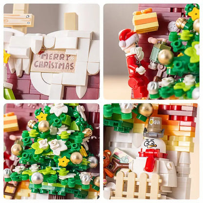 Weihnachtsmalerei Bausteinset