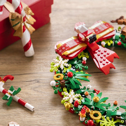 Weihnachtskranz Bausteinset