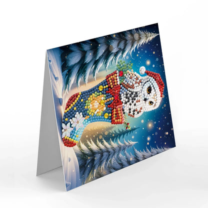 Diamond Painting Weihnachtskarten