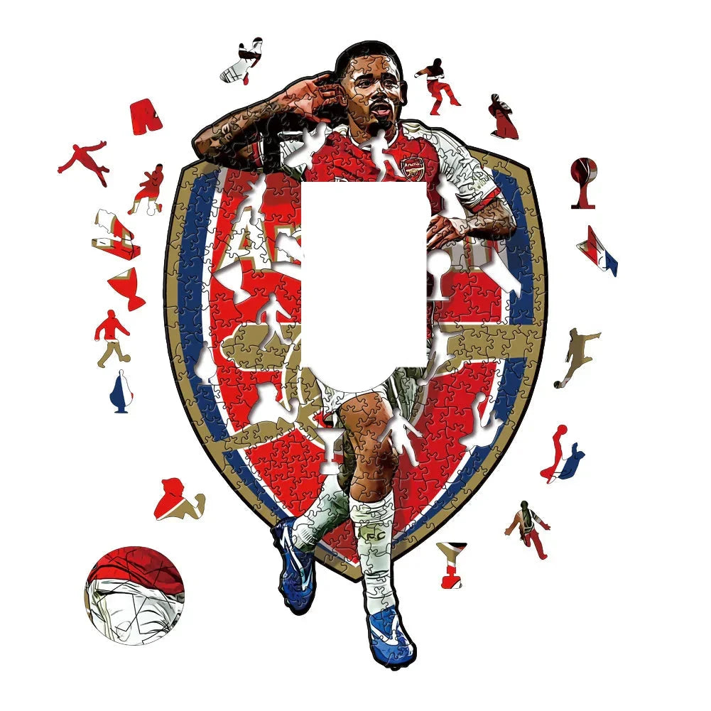 Gabriel Jesus Holzpuzzle