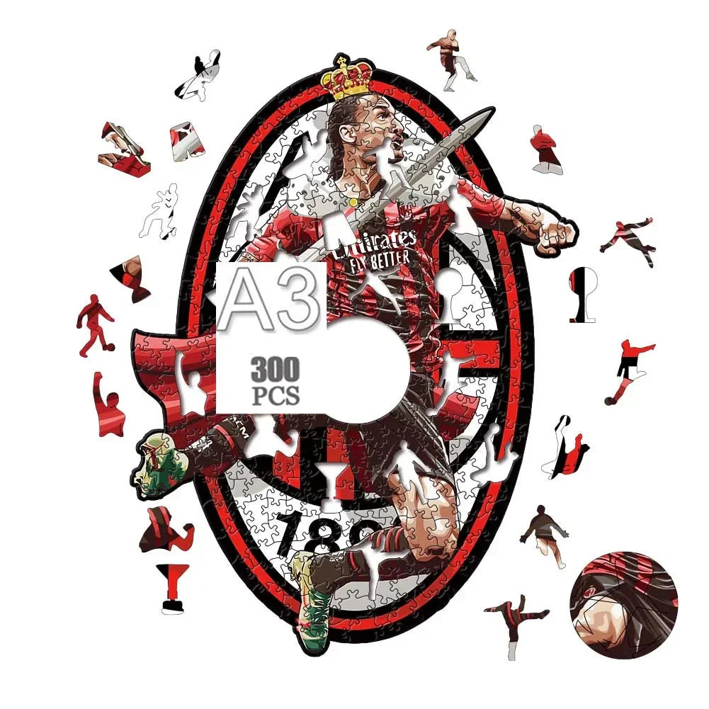 Zlatan Ibrahimović Holzpuzzle