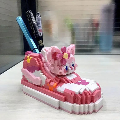 Schuh Stiftehalter Bausteinset