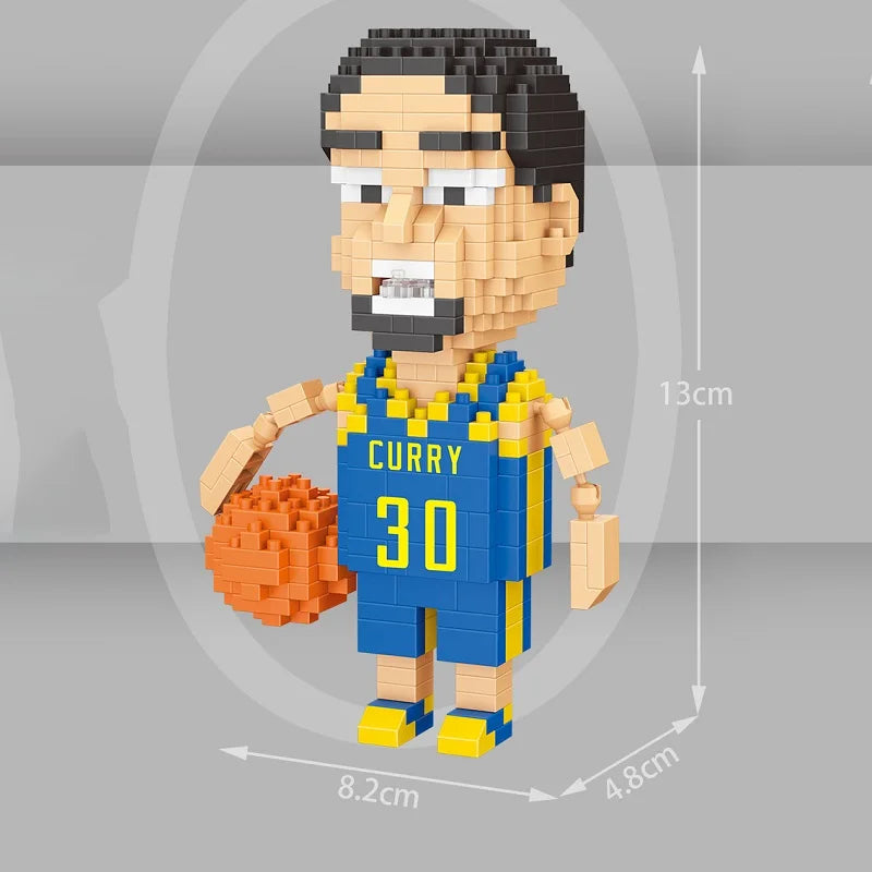 Basketballspieler Bausteinset