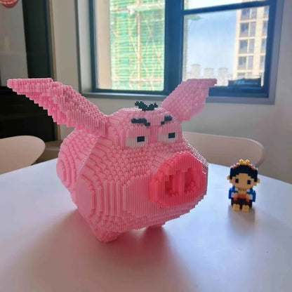 Fliegendes Schwein Bausteinset