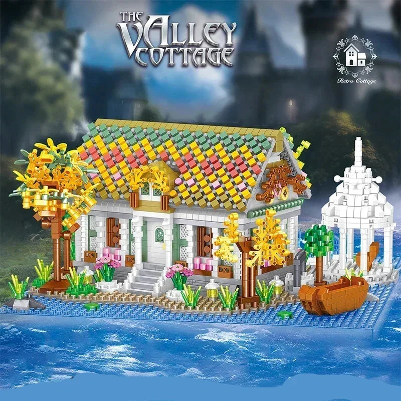 Haus auf dem Wasser Bausteinset