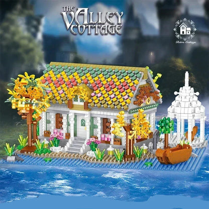 Haus auf dem Wasser Bausteinset