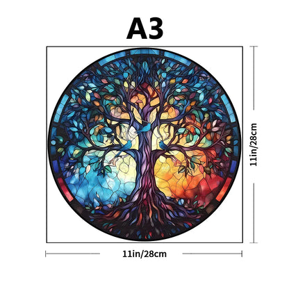 Baum Holzpuzzle