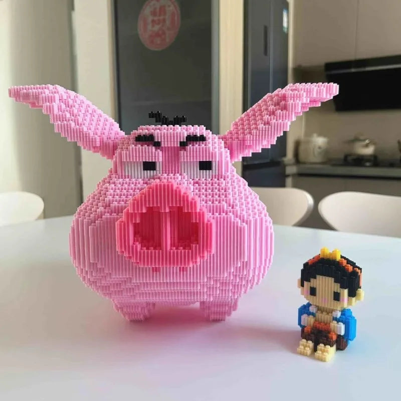 Fliegendes Schwein Bausteinset