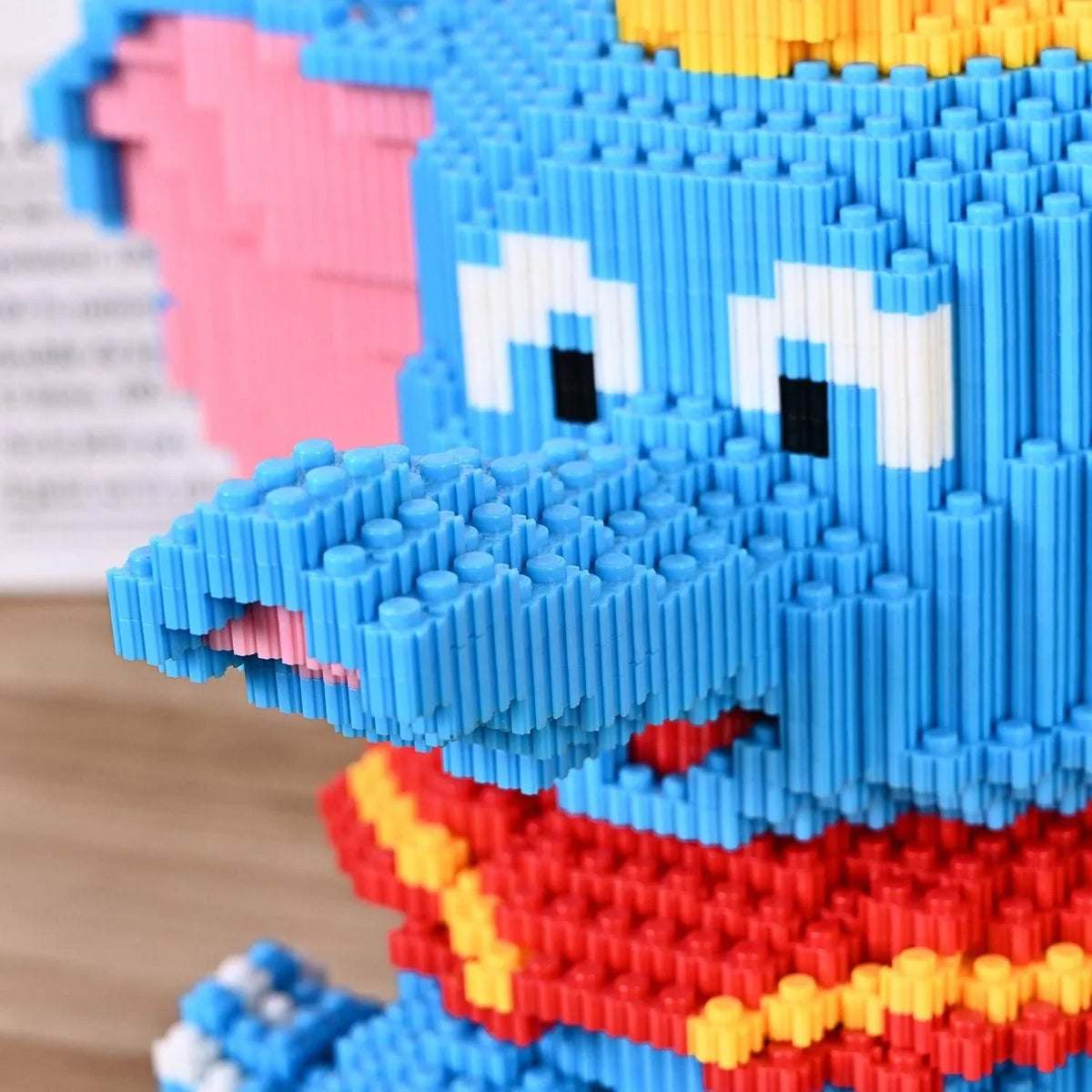 Blauer Elefant Bausteinset