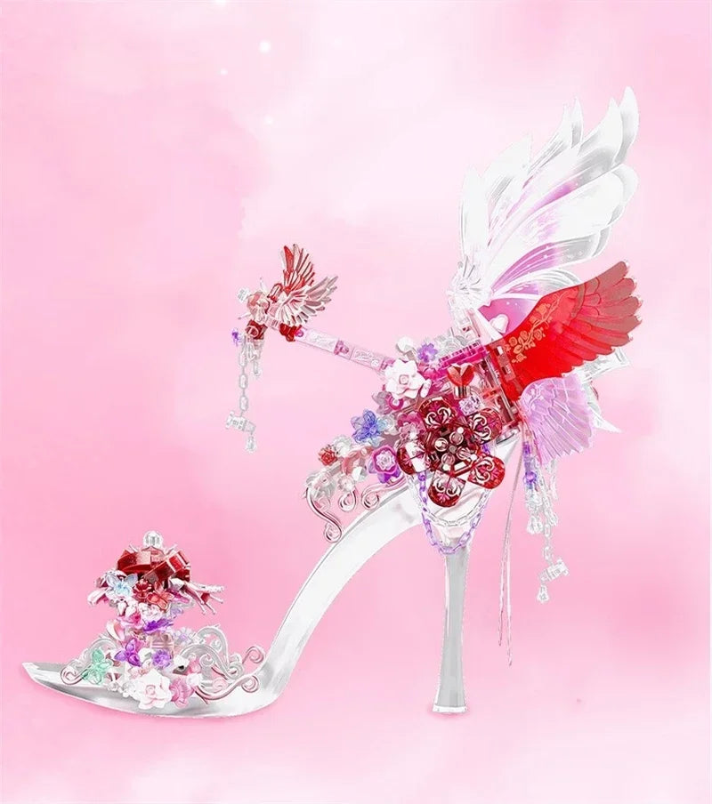 Gläsernen Schuh Bausteinset