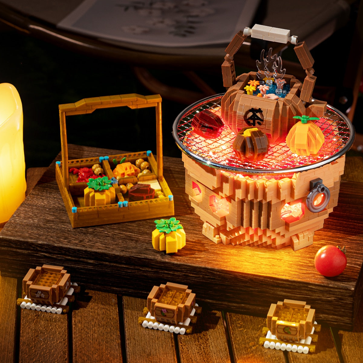 Mini-BBQ Bausteinset