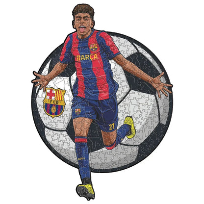 Lamine Yamal Holzpuzzle