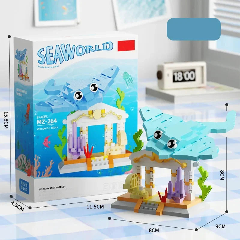 Wassertierchen Bausteinset