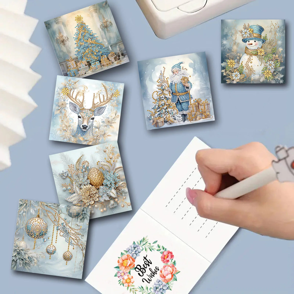 Diamond Painting Prachtvolle Weihnachtskarten