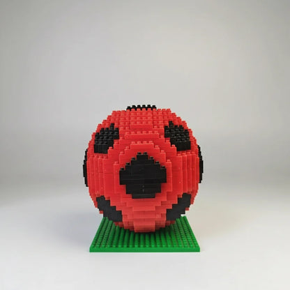 Roten Fußball Bausteinset