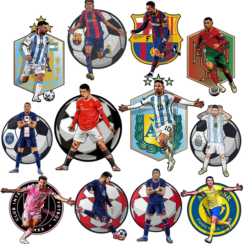 Mbappé PSG Holzpuzzle