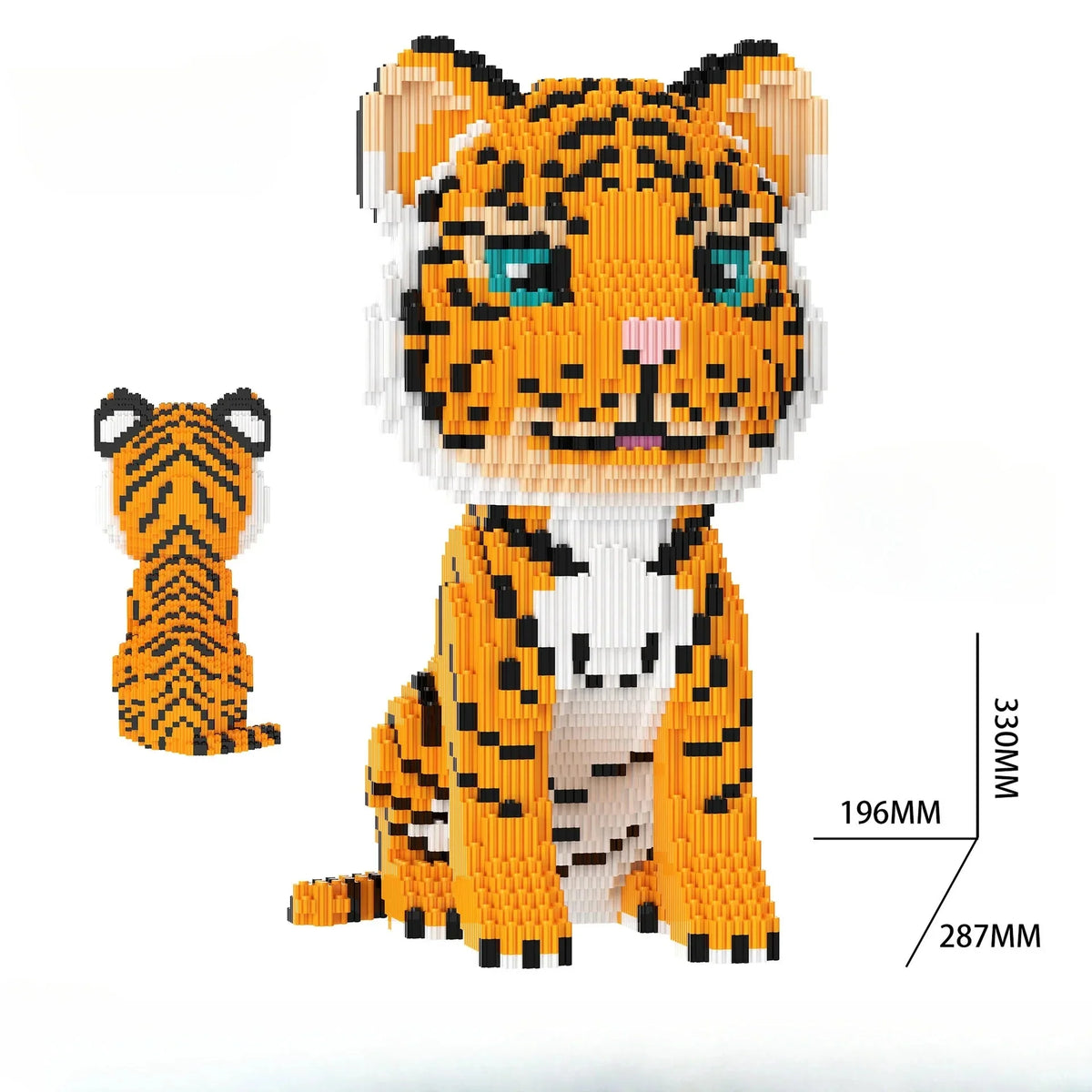 Wunderschöner Tiger Bausteinset