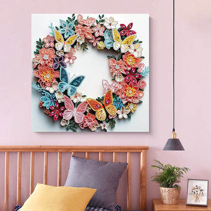 Diamond Painting Blumenkranz