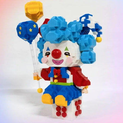 Lustiger Clown Bausteinset