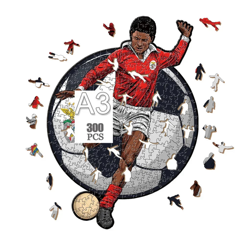 Eusébio Holzpuzzle