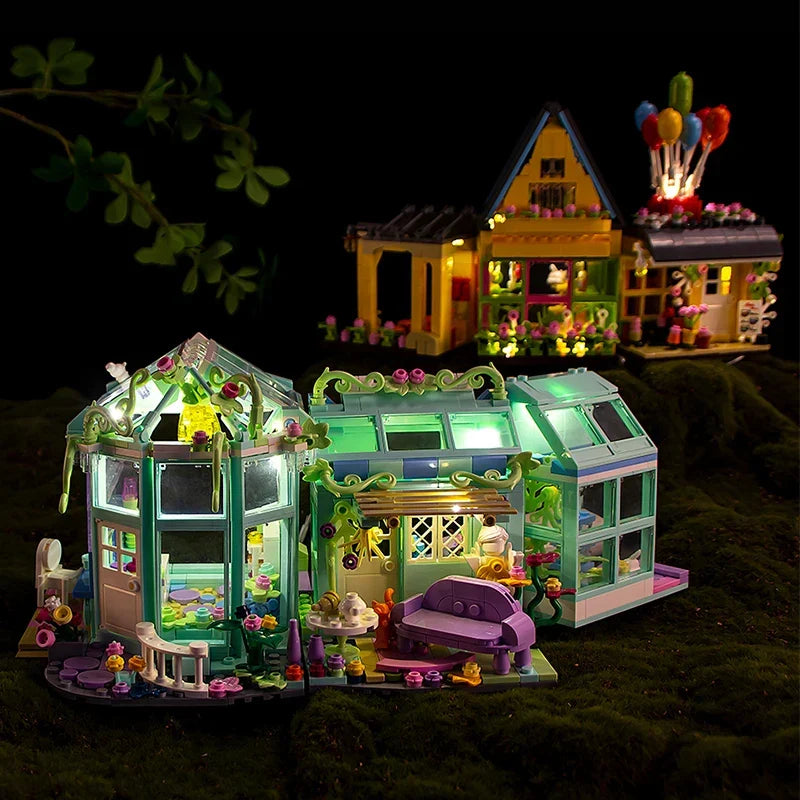 Niedliches Gartenhaus Bausteinset