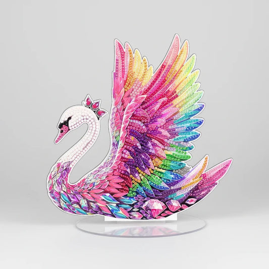 Diamond Painting 5D Bunter Schwan