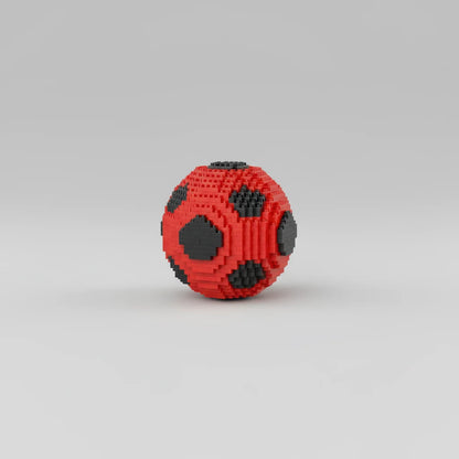 Roten Fußball Bausteinset