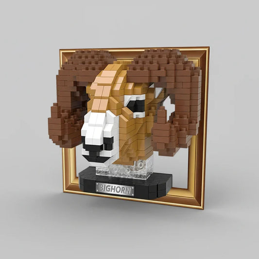 Mini 3D Bild Eichhörnchen Bausteinset