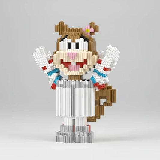 Astronaut Eichhörnchen Bausteinset