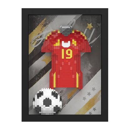 Fußballtrikot Bausteinset