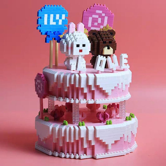 Hochzeitstorte Bausteinset