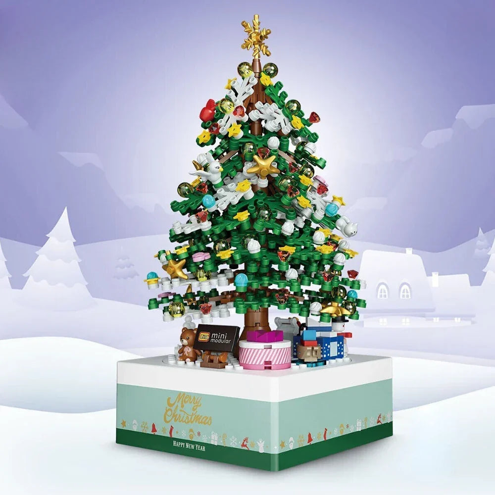 Großer Weihnachtsbaum Bausteinset